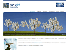 Tablet Screenshot of futurfid.com